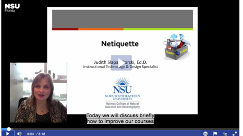 Thumbnail for Judith Netiquette 2019
