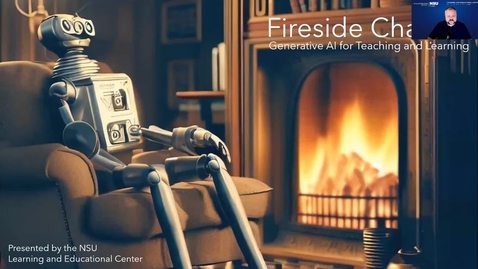 Thumbnail for LEC's Virtual Friday Fireside Chats: Generative AI for Teaching &amp; Learning-Session 3