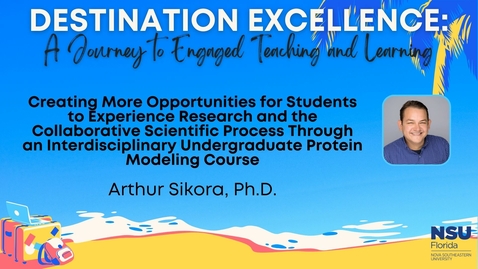 Thumbnail for 31b - Creating More Opportunities for Students to Experience Research and the Collaborative Scientific Process
