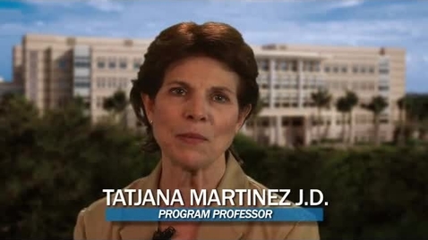 Thumbnail for Tatjana Martinez Intro Video