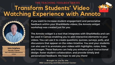 Thumbnail for Transform Students’ Video-Watching Experience with Annoto