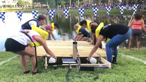 Thumbnail for entry Raft Race Video