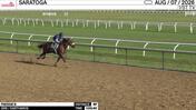 Freddie B Worked 5 Furlongs in 1:00.40 at Saratoga on August 7th, 2026