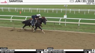 Commitment Fund (Outside) and Unit Economics Worked 4 Furlongs in 49.45 at Saratoga on June 20th, 2026