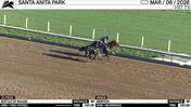 Bottle of Rouge (Outside) and Newton Worked 5 Furlongs in 1:01.20 at Santa Anita Park on March 6th, 2026