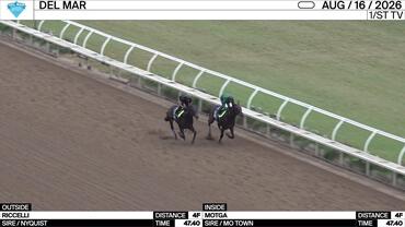 Riccelli (Outside) and Motga Worked 4 Furlongs in 47.40 at Del Mar on August 16th, 202