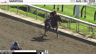 Nothingbutnitro Worked 4 Furlongs in 48.94 at Saratoga on August 26th, 2026,