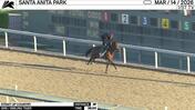 Strait Up Country Worked 3 Furlongs in 36.00 at Santa Anita Park on March 14th, 2026