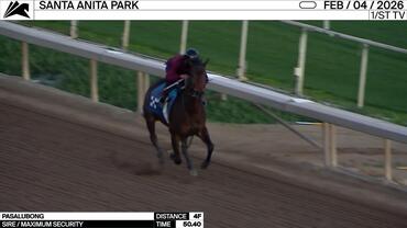 Pasalubong Worked 4 Furlongs in 50.40 at Santa Anita Park on February 4th, 2026