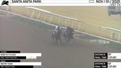 Babe Ruthless (Outside) and Water Tiger Worked 5 Furlongs at Santa Anita Park on November 1st, 2025