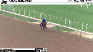 Little Originaire Worked 6 Furlongs in 1:15.00 at Santa Anita Park on May 1st, 2026