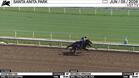 Ghostwritten (Outside) and Secured Freedom Worked at Santa Anita Park on June 5th, 2026
