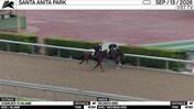 Charlie's to Blame (Outside) and Incanto Worked 4 Furlongs in 47.80 at Santa Anita Park on September 13th, 2026