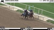 Third Beer (Outside) and Sabertooth Worked 4 Furlongs at Santa Anita Park on April 25th, 2026