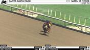 Bad Reputation (Outside) and Made to Move Worked at Santa Anita Park on March 16th, 2026