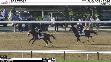 Dry Drastic (Front) Worked 4 Furlongs in 47.21 at Saratoga on August 9th, 2026