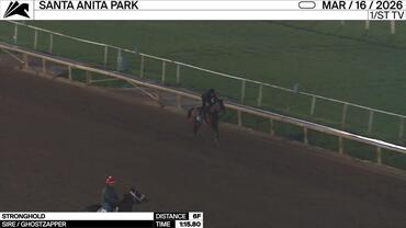 Stronghold Worked 6 Furlongs in 1:15.80 at Santa Anita Park on March 16th, 2026
