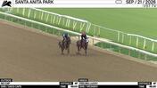 No Cap (Outside) and Feeling Lucky Worked 4 Furlongs at Santa Anita Park on September 21st, 2026