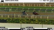 Little Originaire (Chestnut) and Bessie Coleman Worked 5 Furlongs at Santa Anita Park on February 4th, 2026