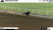 Baeza Worked 5 Furlongs in 59.80 at Santa Anita Park on July 18th, 2025
