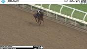 Day At the Track Worked 5 Furlongs in 1:02.20 at Del Mar on July 27th, 2026