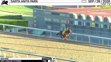 Mav Man Worked 4 Furlongs in 49.20 at Santa Anita Park on September 28th, 2026