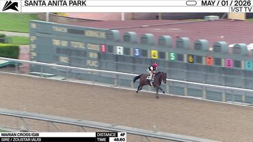 Marian Cross Worked 4 Furlongs in 48.60 at Santa Anita Park on May 1st, 2026