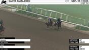 Magale (Outside) and Lila Worked 4 Furlongs in 48.40 at Santa Anita Park on September 15th, 2025