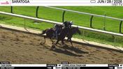 Cash Burn (Outside) and Correlation Trade Worked 4 Furlongs in 49.00 at Saratoga on June 28th, 2026