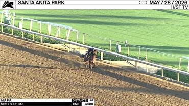 Mia Pia Worked 4 Furlongs in 48.80 at Santa Anita Park on May 28th, 2026