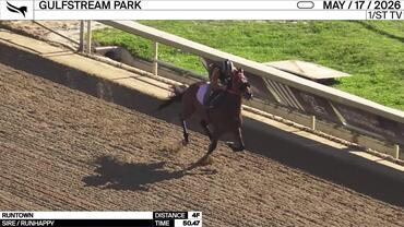 Runtown Worked 4 Furlongs in 50.47 at Gulfstream Park on May 17th, 2026