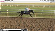 Rasasi Worked 5 Furlongs in 1:02.00 at Saratoga on July 25th, 2026