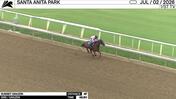 Sunset Grazen Worked 4 Furlongs in 48.60 at Santa Anita Park on July 2nd, 2026