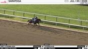 An Unnamed Horse out of the Dam La Bomba (Outside) and Hyperscaler Worked 4 Furlongs in 49.66 at Saratoga on July 20th, 2026