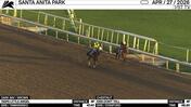 Tam's Little Angel (Dark Bay) and Kiss Don't Tell Worked 4 Furlongs at Santa Anita Park on April 27th, 2026