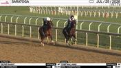 Gilded Bandit (Outside) and Chief Wallabee Worked 3 Furlongs in 36.30 at Saratoga on July 25th, 2026