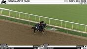 Magic Time (Outside) and Repo Worked 4 Furlongs in 47.60 at Santa Anita Park on September 20th, 2026