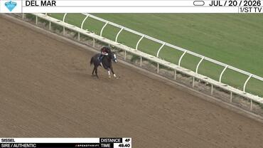 Sissel Worked 4 Furlongs in 49.40 at Del Mar on July 20th, 2026
