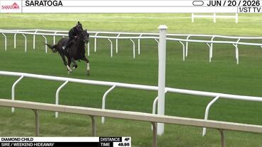 Diamond Child Worked 4 Furlongs in 49.95 at Saratoga on June 20th, 2026