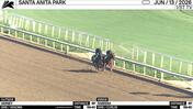 Varney (Outside) and Rabeeba Worked 5 Furlongs in 59.40 at Santa Anita Park on June 13th, 2026