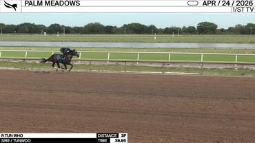 R Tun Who Worked 3 Furlongs in 39.95 at Palm Meadows on April 24th, 2026