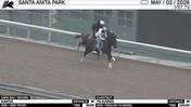 Sumter (Dark Bay) and Tis Sunrise Worked at Santa Anita Park on May 2nd, 2026