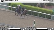Biggiebiggiebiggie (Chestnut) and Yours Sincerely Worked 5 Furlongs at Santa Anita Park on May 3rd, 2026