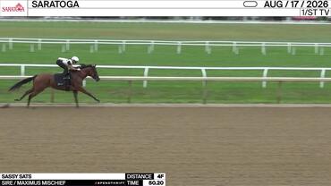 Sassy Sats Worked 4 Furlongs in 50.20 at Saratoga on August 17th, 2026