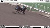 Litmus Test (Outside) and Winston Ave Worked 4 Furlongs at Santa Anita Park on February 14th, 2026
