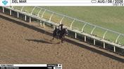 Ford Frenzy Worked 5 Furlongs in 1:01.00 at Del Mar on August 8th, 2026