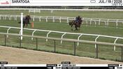 Ori (Front) and Shake Em Off (Behind) Worked 4 Furlongs at Saratoga on July 19th, 2026