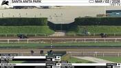 Ball Don't Lie (Outside/Behind), My Eyes On You (Middle) and Raikkonen Worked at Santa Anita Park on March 2nd, 2026
