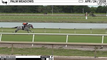 Back Nine Stakes Worked 4 Furlongs in 47.65 at Palm Meadows on April 24th, 2026