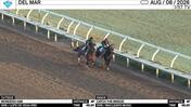Mondego (Outside) and Catch the Breeze Worked 4 Furlongs in 49.20 at Del Mar on August 8th, 2026